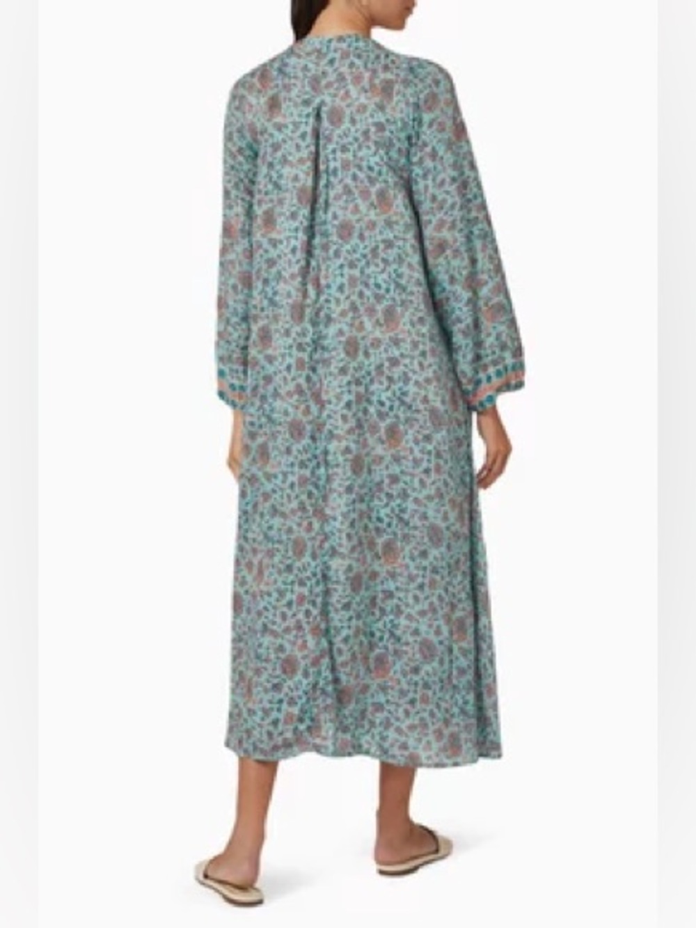 Natalie Martin Fiore Maxi Seafoam Dress - Picture 2 of 6